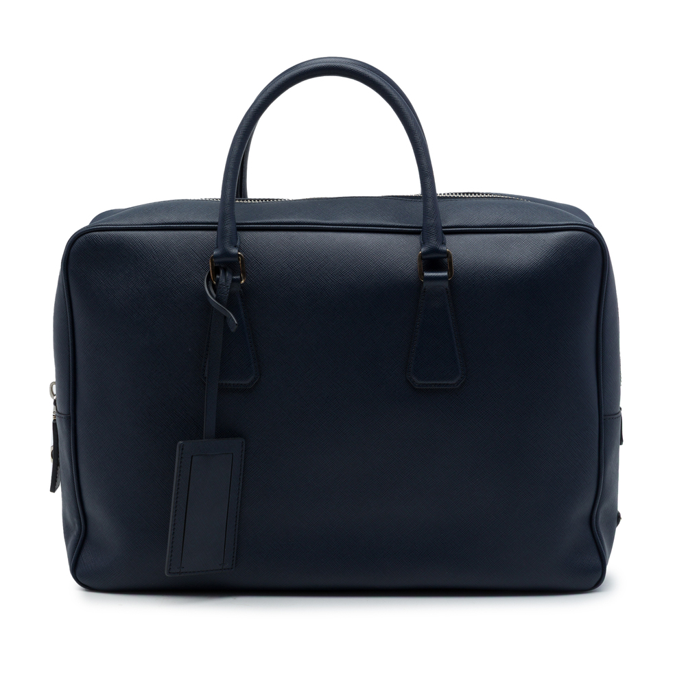 Pre-Loved Prada Saffiano Travel Briefcase